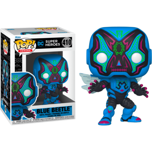 Funko Pop Dc Super Heroes 410 - Blue Beetle Funko Pop Dc Super Heroes 410 - Blue Beetle
